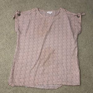 Cut out shoulder top